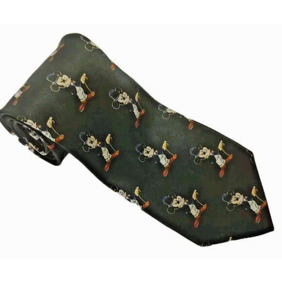 Mickey Mouse Novelty 60" Long Tie Mickey Unlimited Licensed Fedora Cane Dancing - Picture 2 of 8